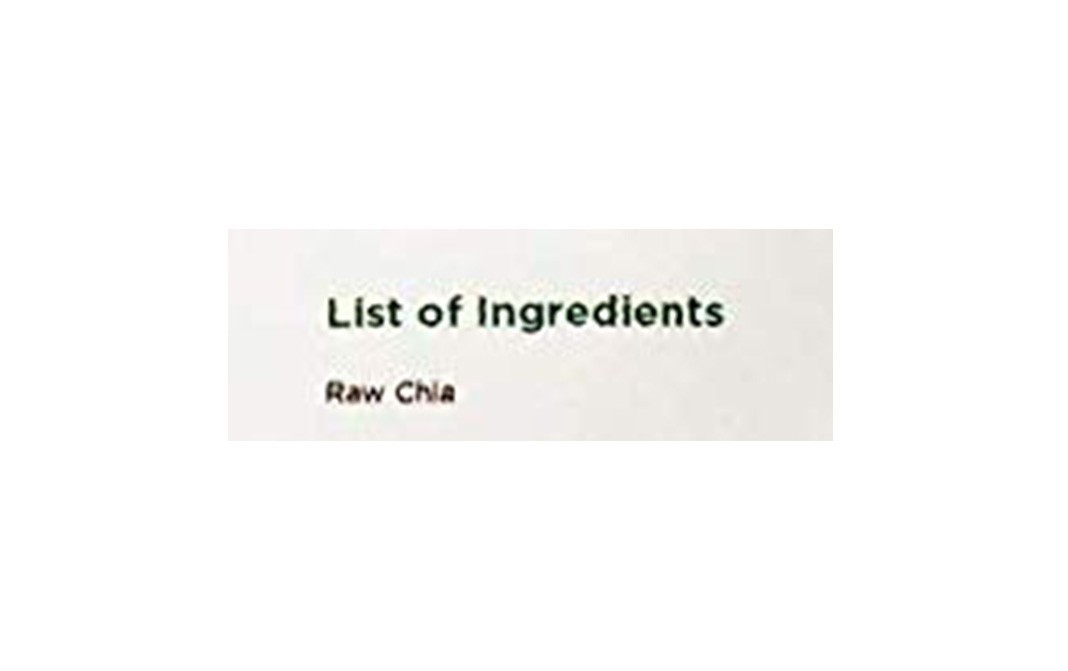 Naturoday Raw Chia Seeds    Pack  250 grams